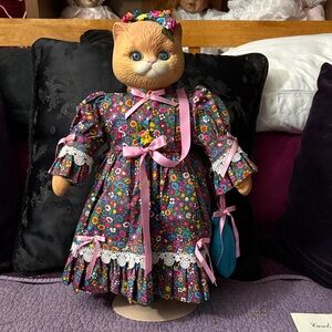 Sunny by Carol Anne Floral Cat Doll   Limited edition 116